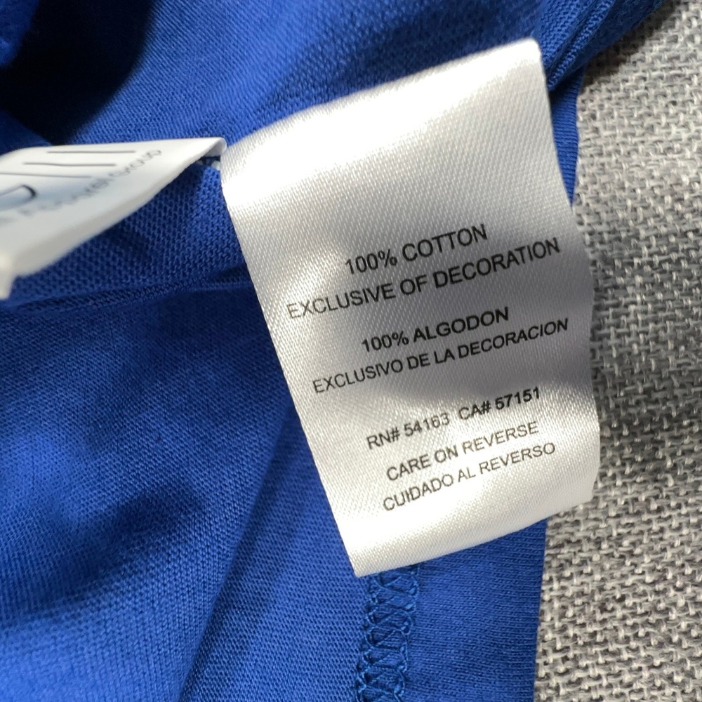 Starter Los Angeles Rams Extreme Defender T-Shirt Mens XL Blue Yellow Splash NEW - Picture 9 of 10